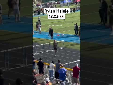 All conditions 13.05 110m Hurdle from Rylan Hainje