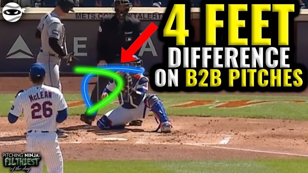 4 Feet between these 2 Pitches: Nolan McLean's Balls are Dirty
