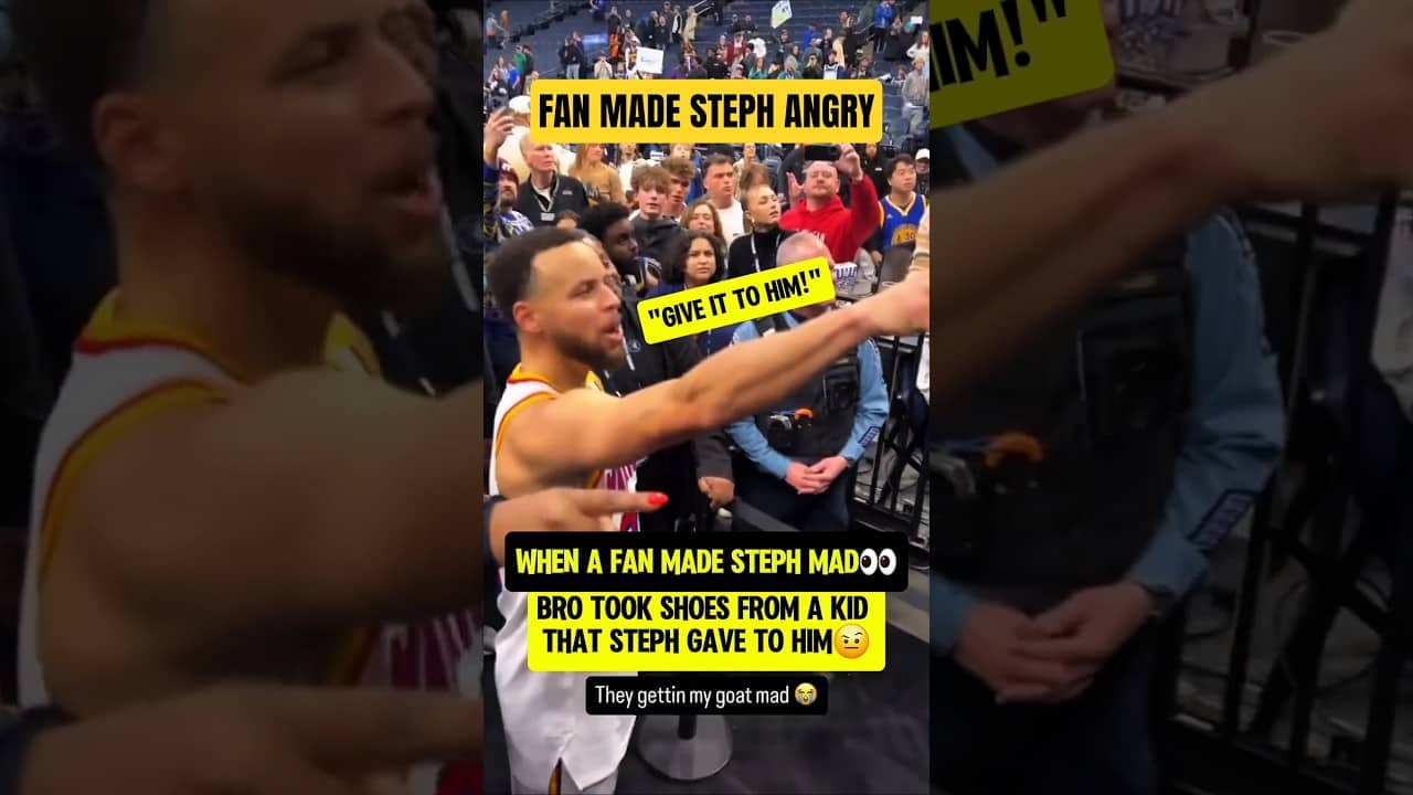 You NEVER see Steph get THIS ANGRY😮