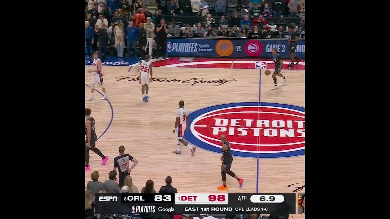 🚨 PISTONS WIN THEIR FIRST HOME PLAYOFF GAME SINCE 2008