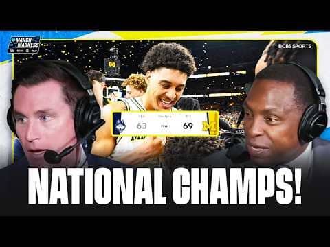 Michigan holds off UConn, wins first National Championship since 1989 | 2026 March Madness