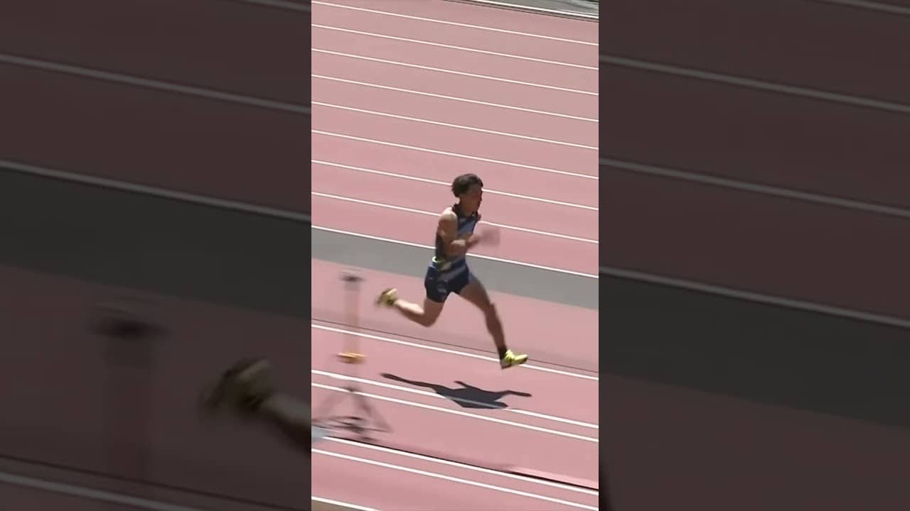 HOME WIN 🇯🇵 Hashioka leaps 8.22m to win the men's long jump in Tokyo #ContinentalTourGold