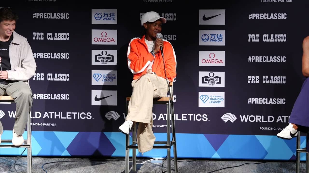 Faith Kipyegon, Nikki Hiltz and Jess Hull Press Conference Ahead Of 2026 Prefontaine Classic Mile