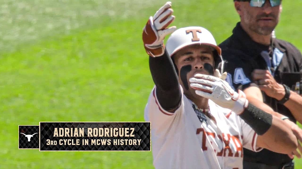 Adrian Rodriguez hits for THE CYCLE vs. Alabama 🔥 | Men’s College World Series