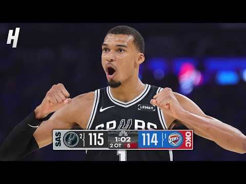 WEMBY TAKES OVER 😱 Spurs vs OKC Game 4 ENDING 🔥2026 NBA Playoffs