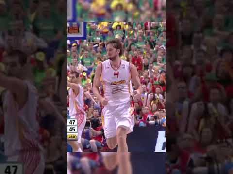 You had to be there to understand how scary Pau Gasol was in his prime 🔥🇪🇸 #FIBAWC