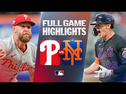 PHILLIES vs. METS: Official Full Game Highlights (June 26) | 2026 MLB Season