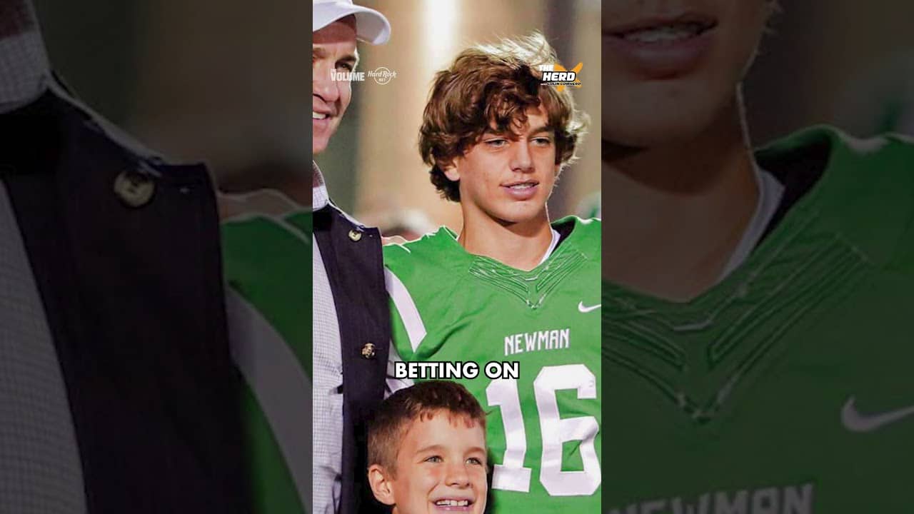 Would #ArchManning be QB1 OVER #FernandoMendoza? | THE HERD #nfldraft