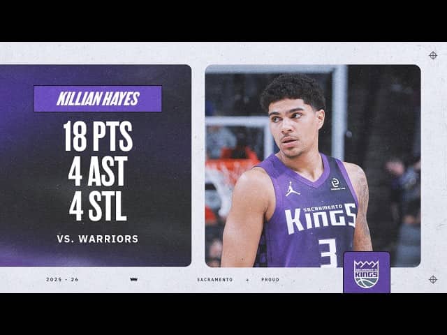 Killian Hayes Scores 18 PTS off the bench | Highlights vs. Golden State 4.7.26