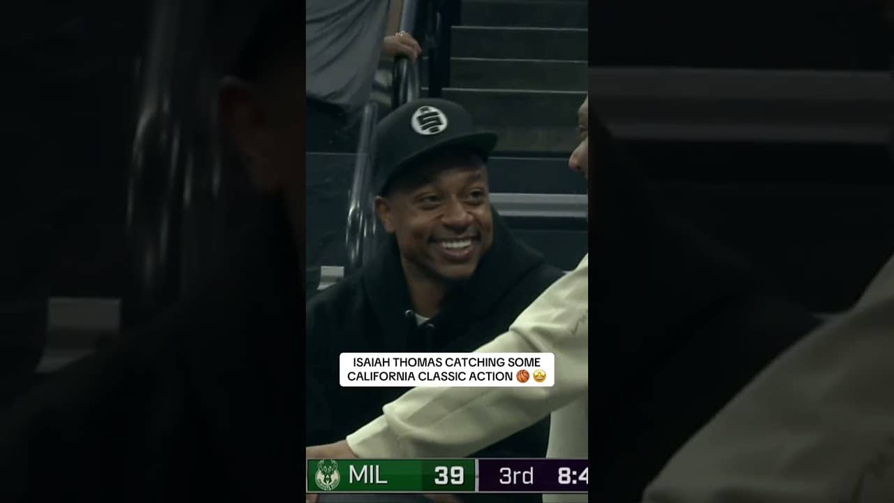 Isaiah Thomas pulled up to the California Classic 👋