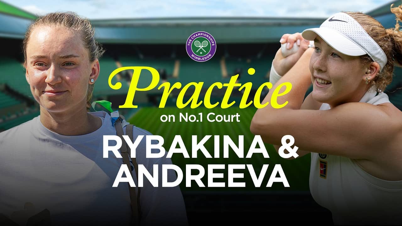 "Of course strawberries and cream" 🍓 | Elena Rybakina and Mirra Andreeva on No.1 Court | Mic'd Up 🎤