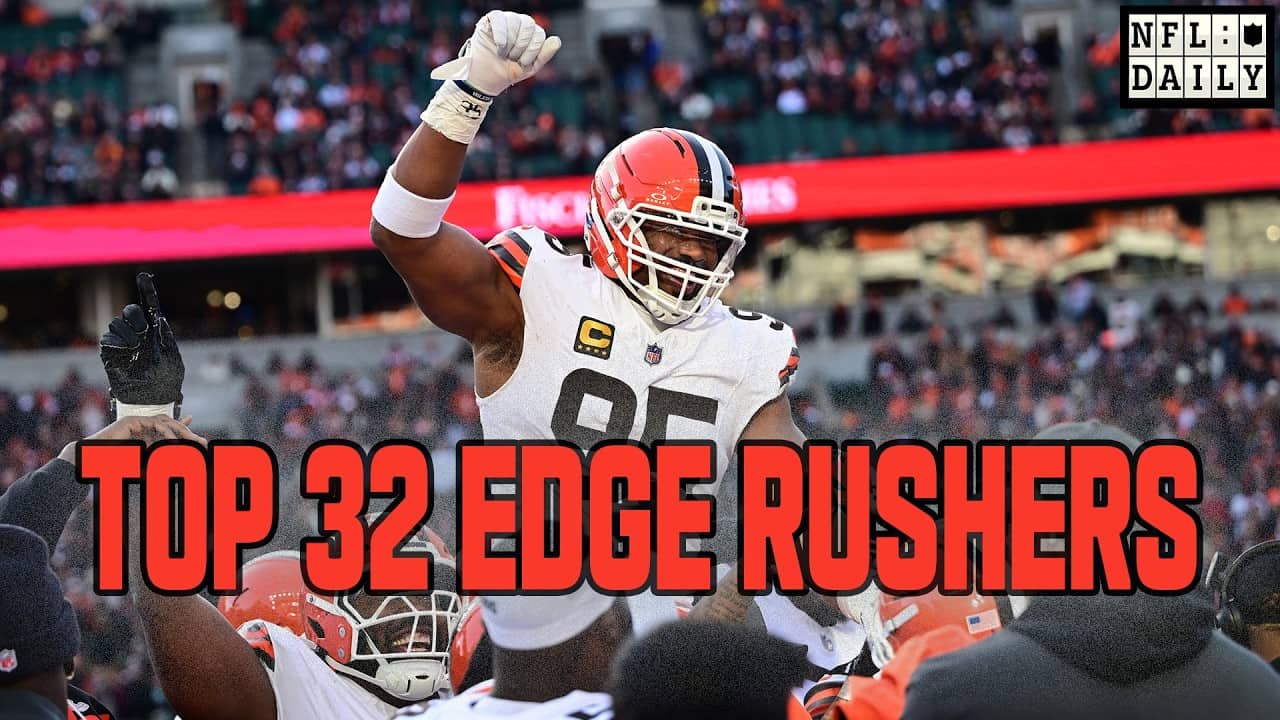 NFL Daily 32: Ranking the Best 2026 EDGE Rushers