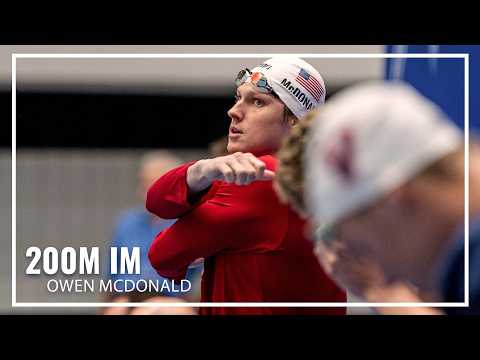 Owen McDonald Comes Out On Top in 200M IM | 2026 TYR Pro Swim Series Indianapolis