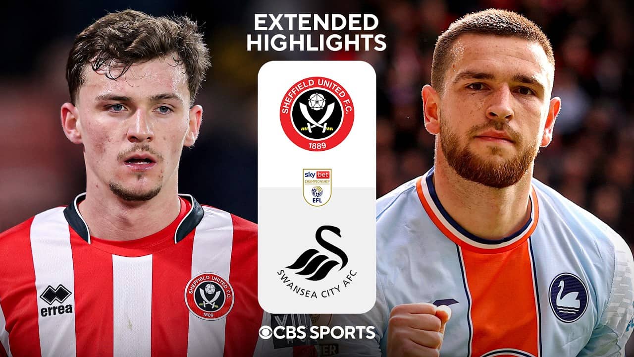 Sheffield United vs. Swansea City: Extended Highlights | EFL Championship | CBS Sports Golazo