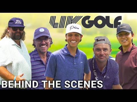 Behind The Scenes at LIV Duels!