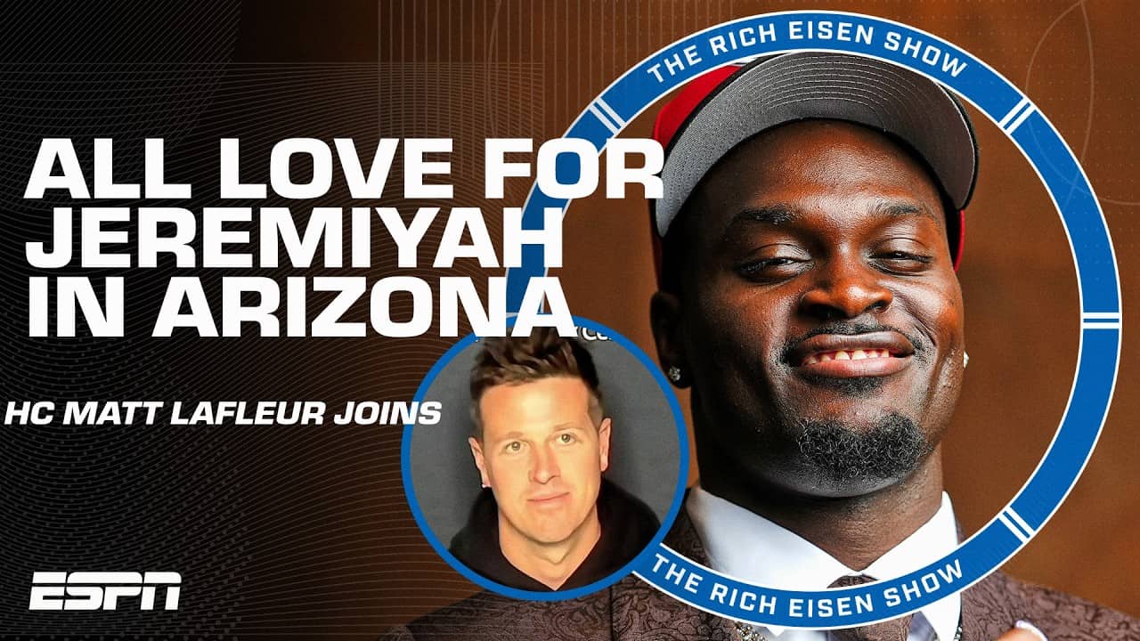 WHY Mike LaFleur and the Cardinals drafted Jeremiyah Love 👀 | The Rich Eisen Show