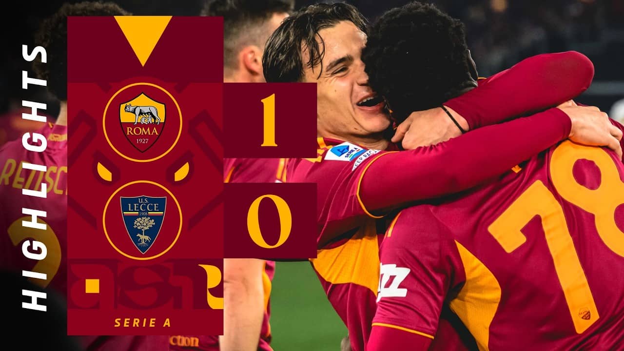 ROMA 1-0 LECCE | SERIE A HIGHLIGHTS 2025-26