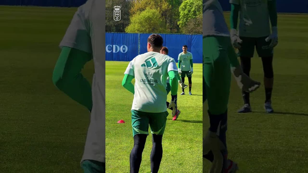 #goalkeeper #realoviedo #laligaeasports #training #laliga #glovesup #soccer #skills #ro #football