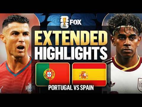 Portugal vs Spain Highlights 🌎🏆 2026 FIFA World Cup™ | Round of 16