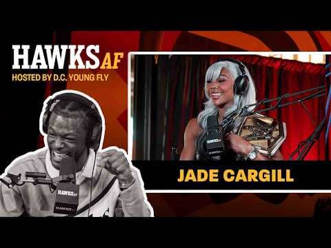 WWE Women’s Champion Jade Cargill was a D1 Basketball Star before WWE? 🏀 | Hawks AF