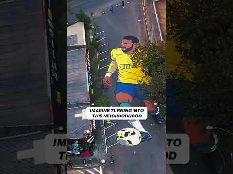 #Neymar is the centerpiece for local artists in Novo Hamburgo, Rio Grande do Sul 🇧🇷