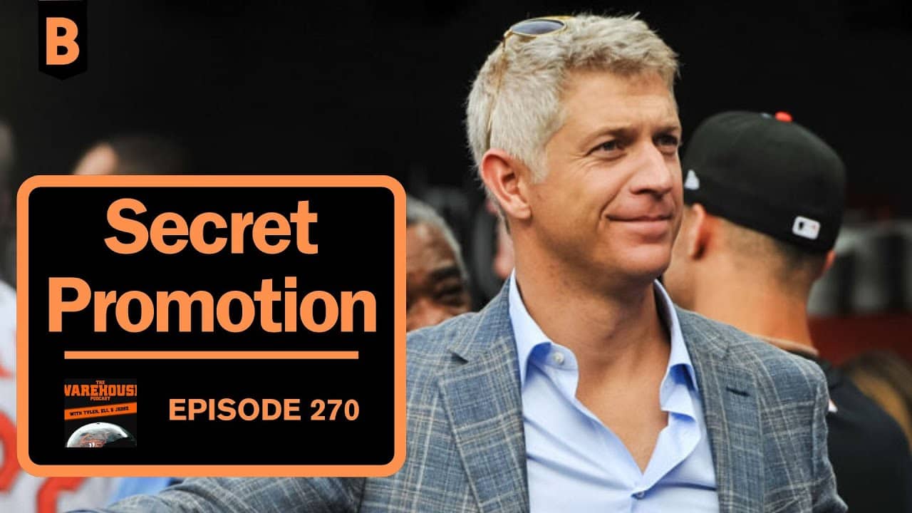 Mike Elias got a secret promotion | BALTIMORE ORIOLES | The Warehouse Podcast | Ep. 270