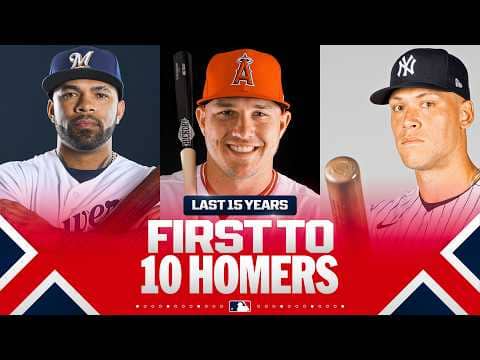Do you know the first player to hit 10 home runs each of the last 15 MLB seasons? 🤔
