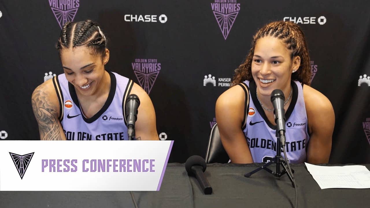 "We're Winning Because Everyone is Working..." Gabby Williams & Veronica Burton Postgame vs Atlanta