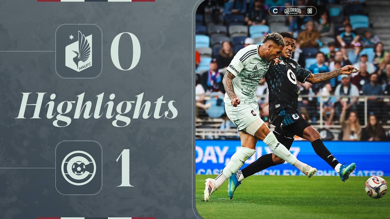 Highlights | Rafael Navarro goal secures Rapids' 1-0 victory over Minnesota United FC
