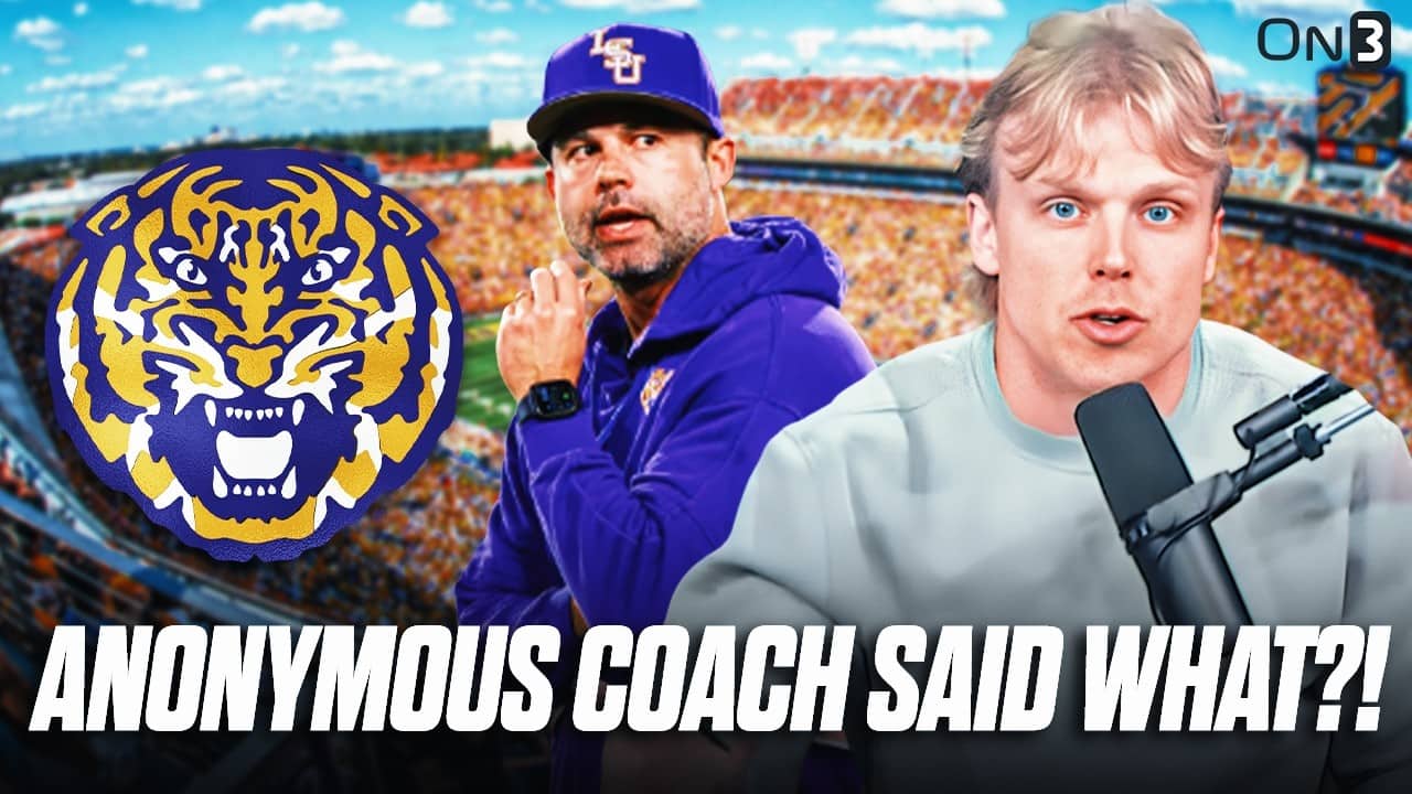 Anonymous Coach Said WHAT About LSU Tigers & Lane Kiffin & Blake Baker