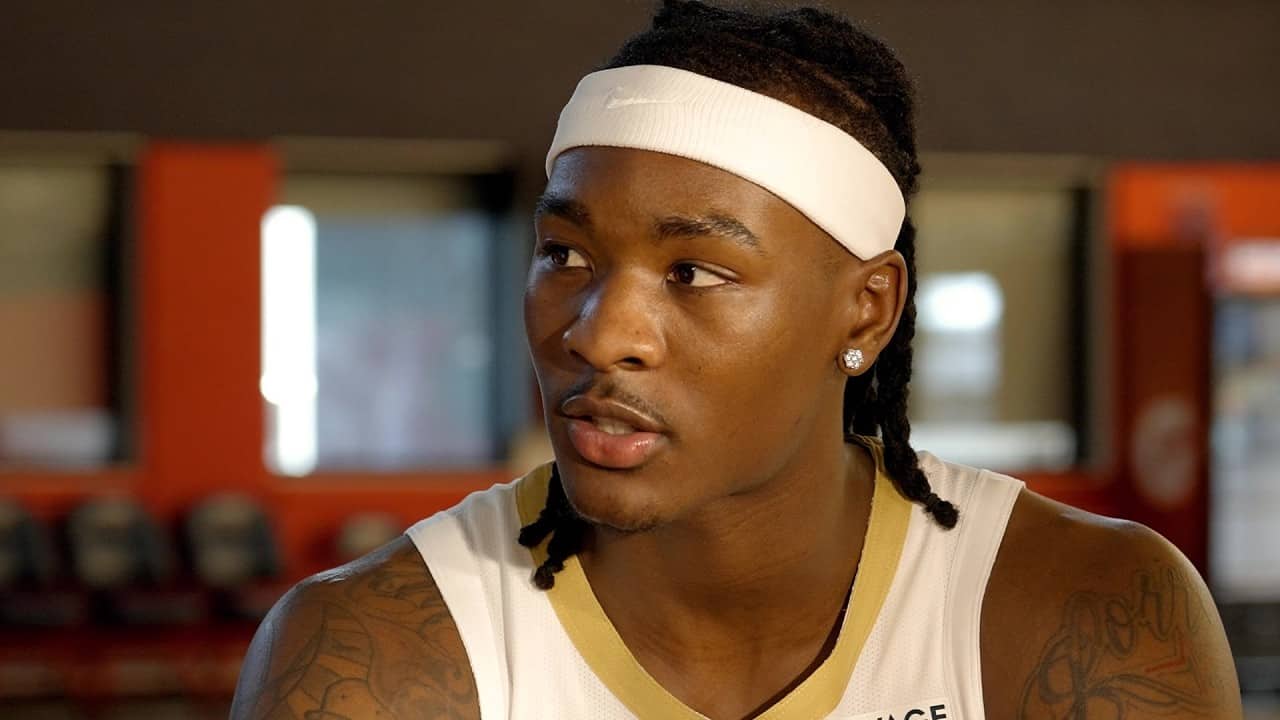 Jaron Pierre Jr. 1-on-1 interview w/ Andrew Lopez | New Orleans Pelicans