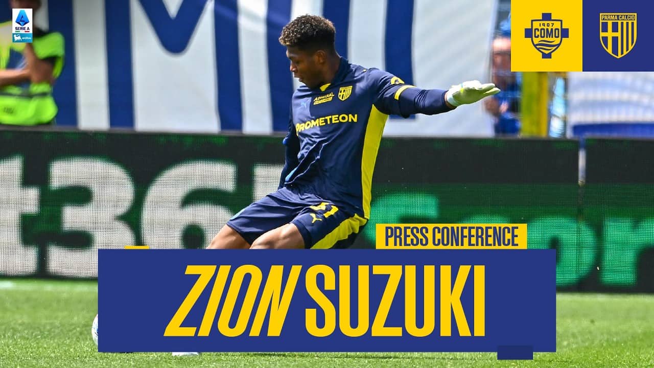 Press Conference | Zion Suzuki | Como-Parma | Serie A Enilive 2025/26