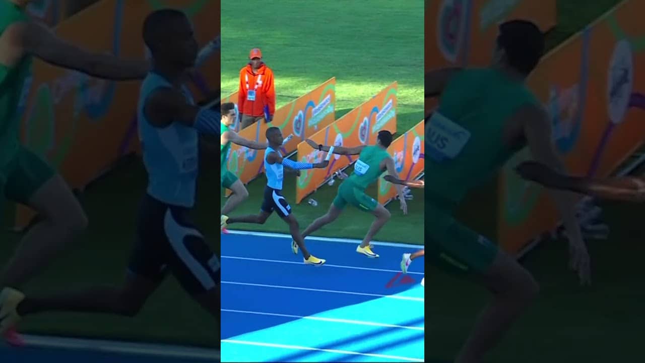 HUGE OCEANIA RECORD for Australian men's 4x400m team with 2:57.30