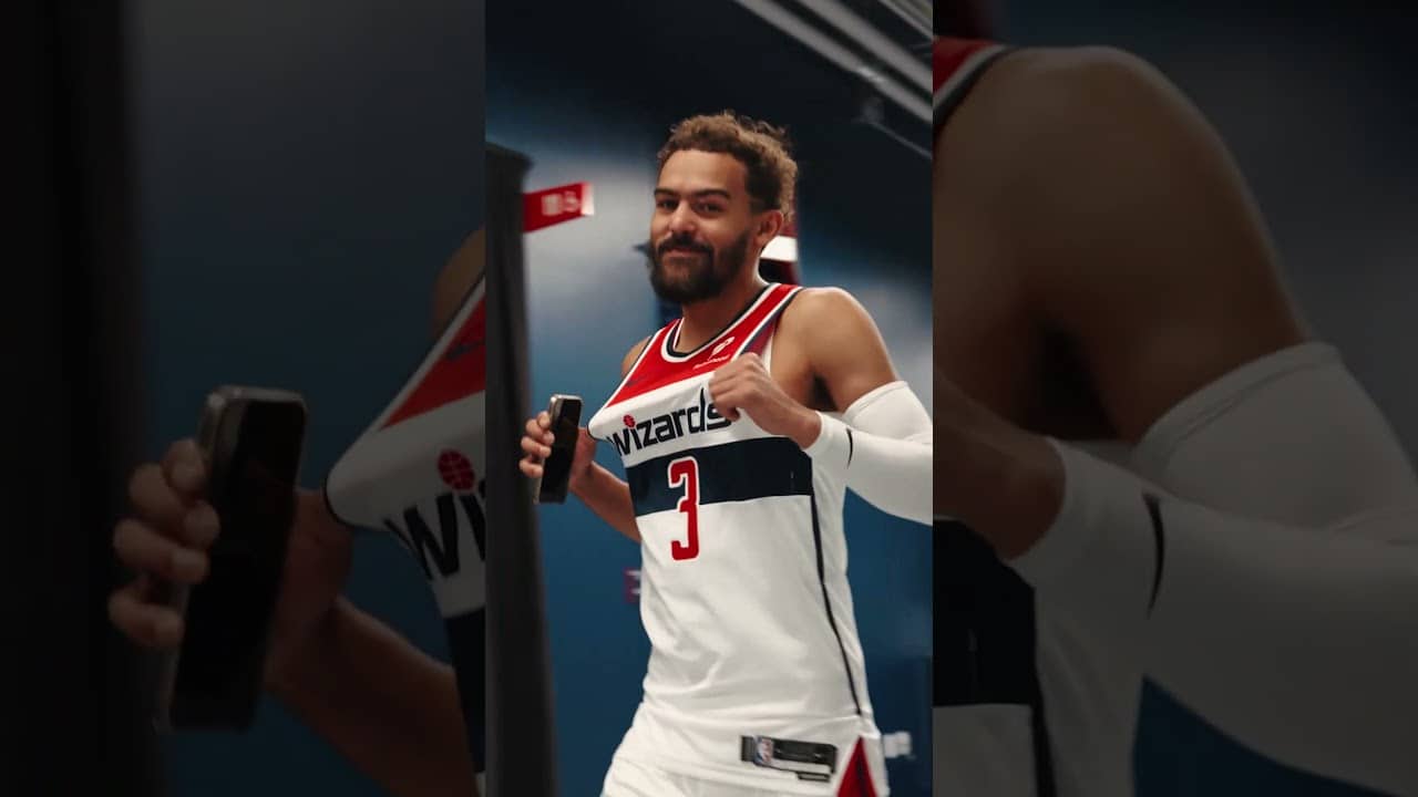 Trae Young is commited to Washington D.C. 💯  #nba #washingtonwizards #traeyoung