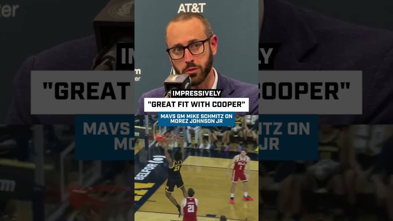 Mavs GM on Morez Johnson Jr: Perfect Fit Next to Cooper Flagg