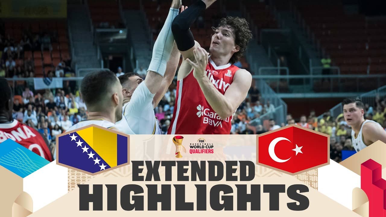 BIH 🇧🇦 v TUR 🇹🇷 | Extended Highlights | FIBA Basketball World Cup 2027 European Qualifiers