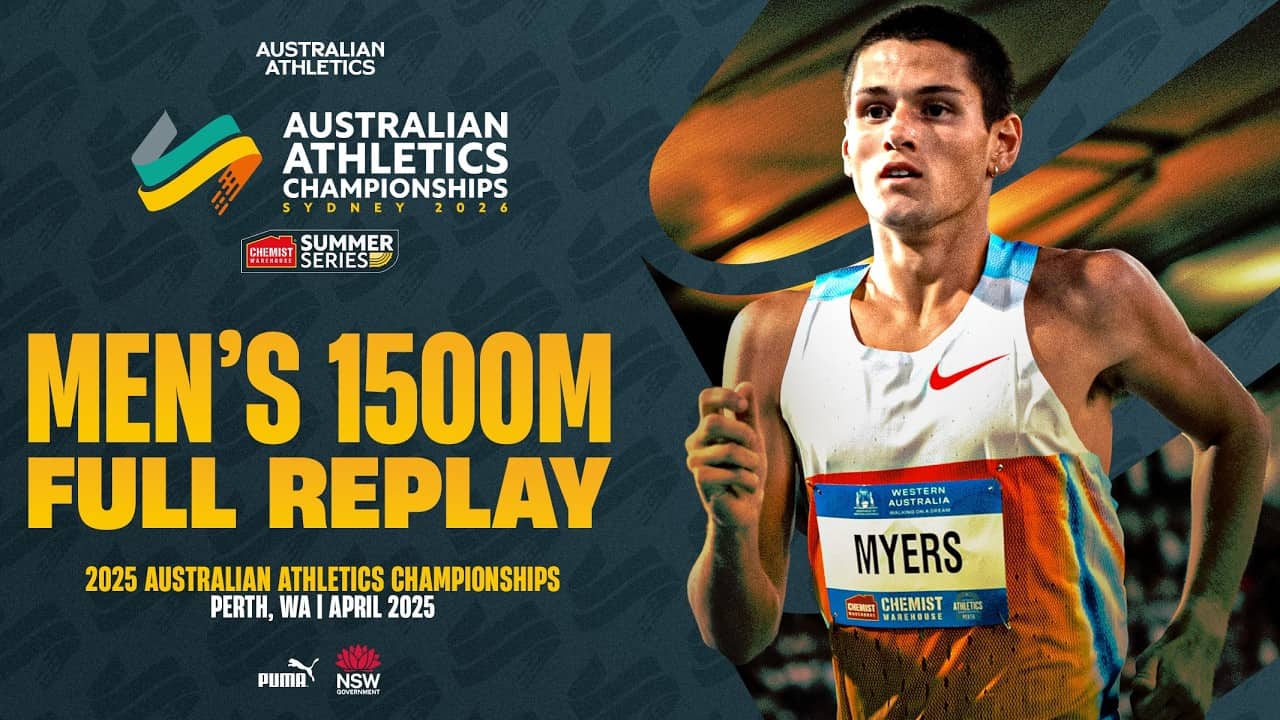 Men's 1500m | 2025 Australian Athletics Championships