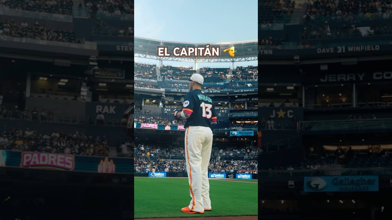El Capitán 🫡 #mlb #padres #baseball #cityconnect #mannymachado #diademuertos #sandiegopadres