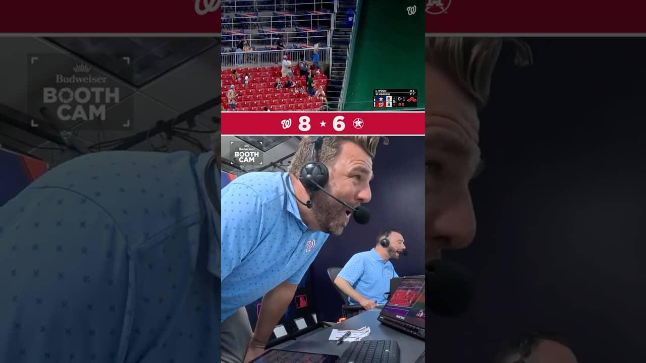 Booth Cam: James Wood 446-Foot Grand Slam 💪