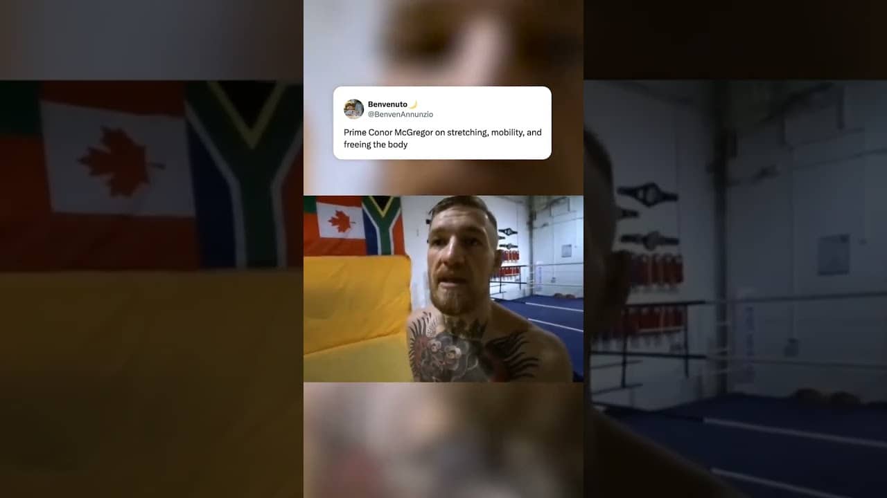 Conor McGregor was locked in 😤 (via @ufcfightpass/TT, h/t @BenvenAnnunzio/X)