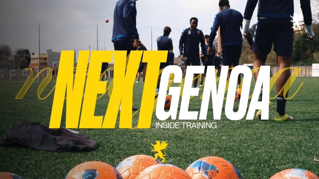 💪 INSIDE TRAINING | NEXT GENOA | LEVA UNDER 20 🔴🔵