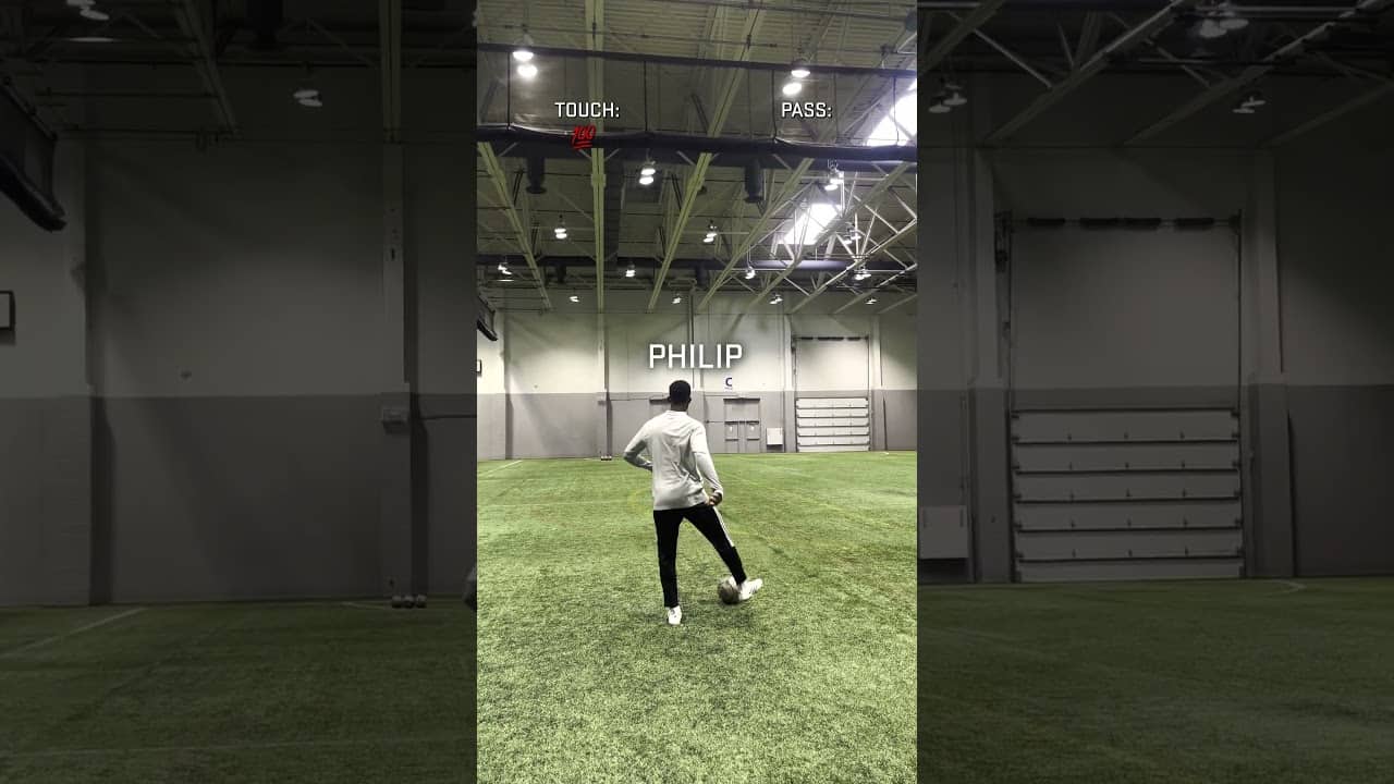 Twos tackle the touch/pass challenge #mnufc #mls #mlsnextpro #soccer #skills