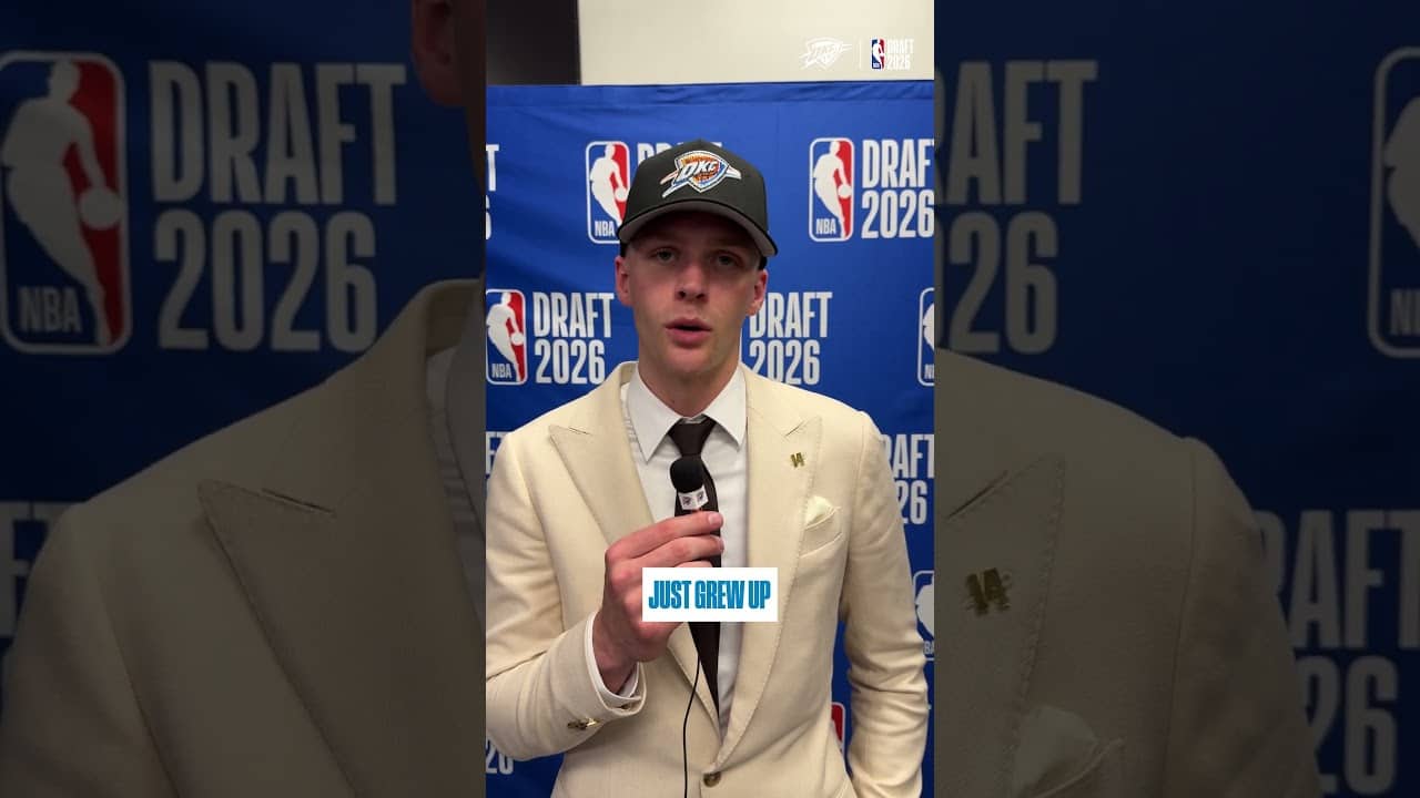 Get familiar with Bennett Stirtz 🎤  #okcthunder