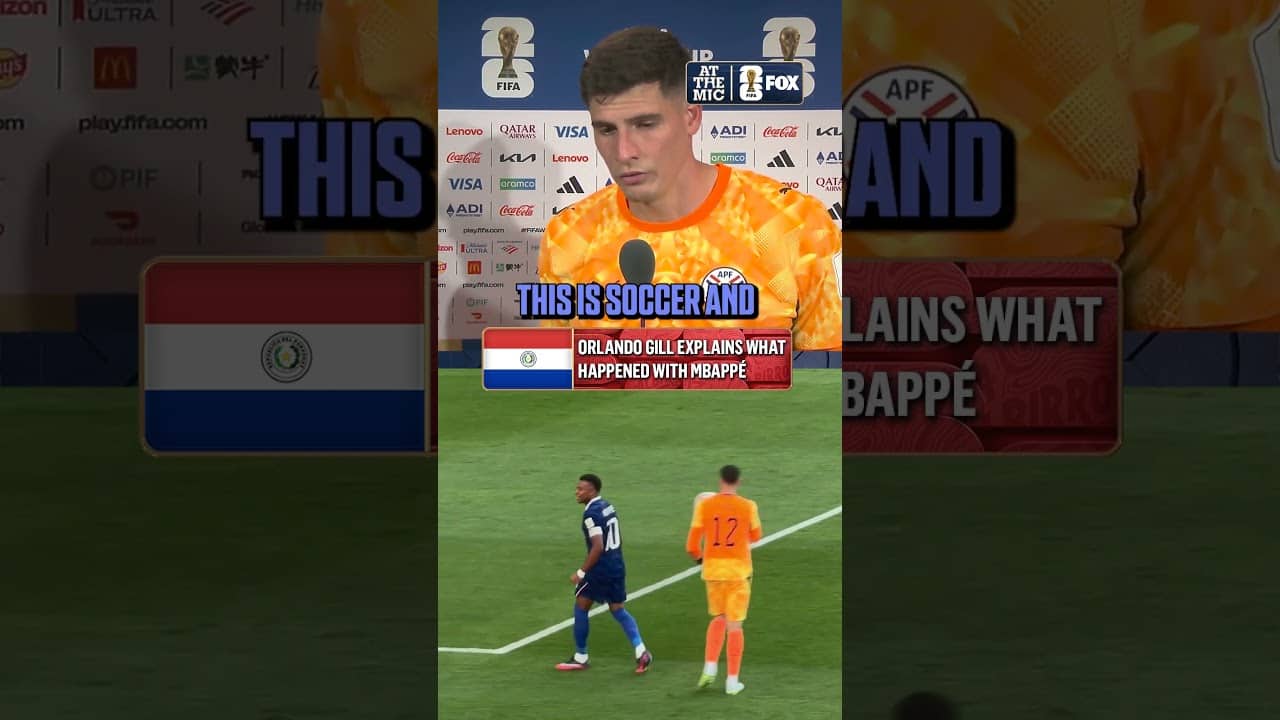 Orlando Gill on his postgame altercation with Mbappé