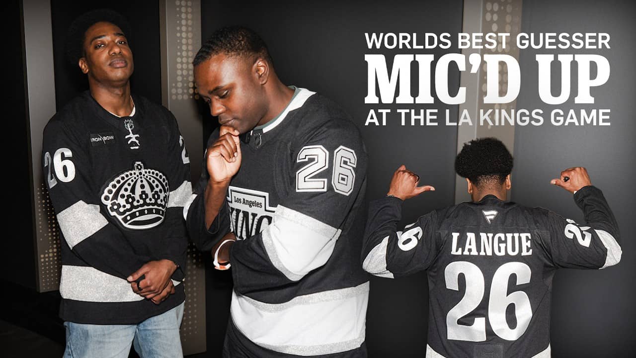 YouTuber Chirps NHL Players at an LA Kings Game 🤣
