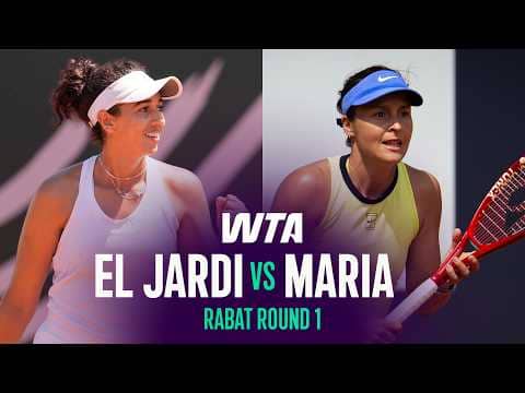 Diae El Jardi vs. Tatjana Maria | 2026 Rabat Round 1 | WTA Match Highlights