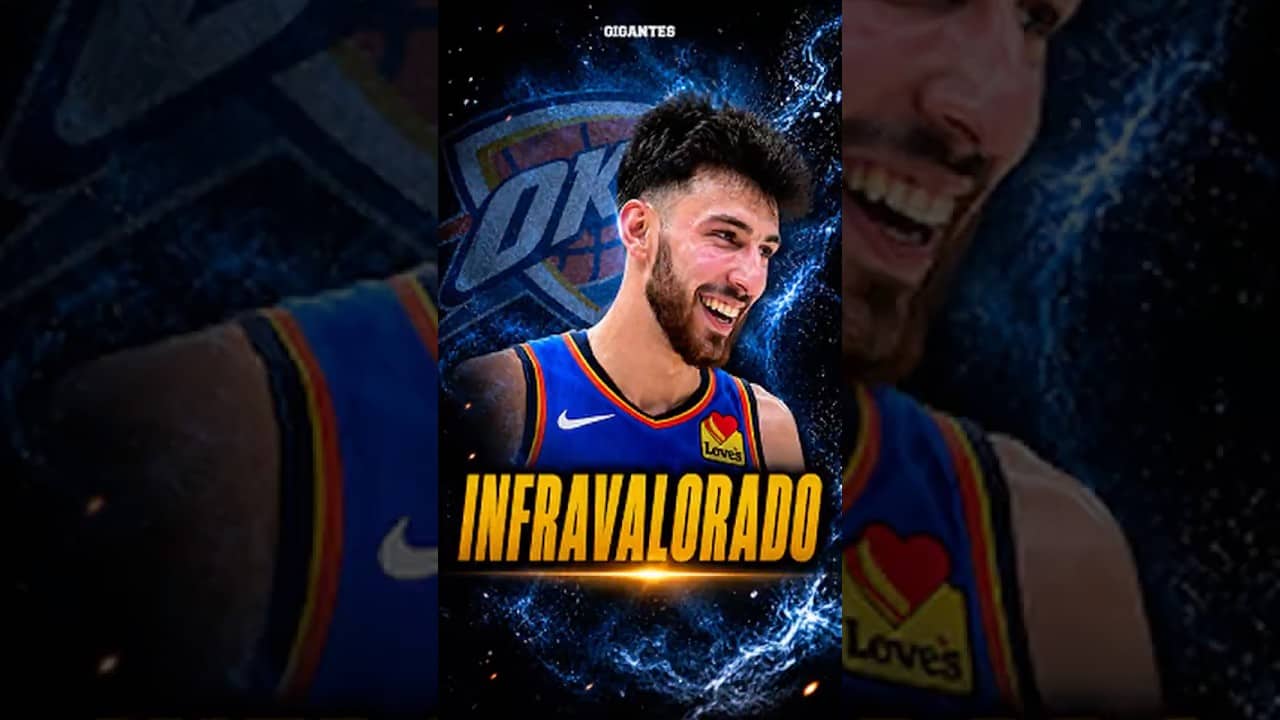 CHET HOLMGREN ESTÁ INFRAVALORADO #nba #okcthunder #baloncesto