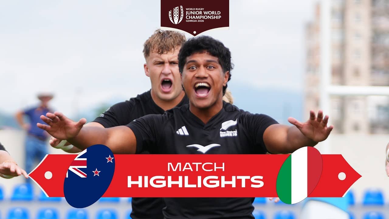 Big Pool B conclusion! | New Zealand v Italy | Junior World Championships 2026 | Match Highlights