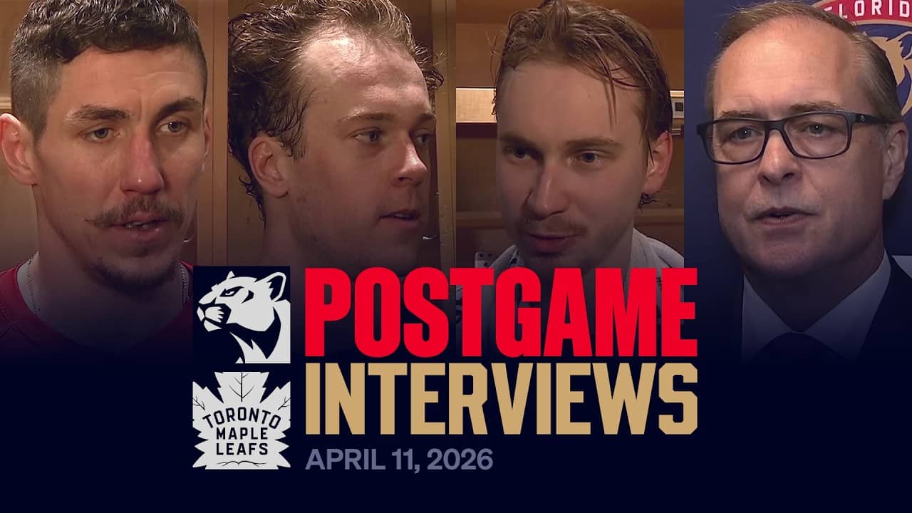 Postgame Reaction vs Maple Leafs | 4.11.26