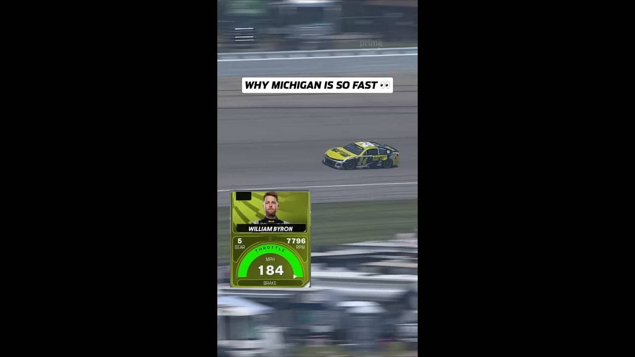 Why we're racing at 200+ MPH at Michigan